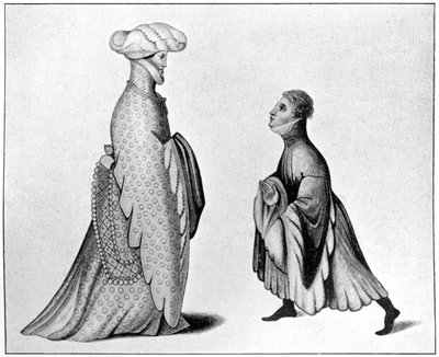 Examples of the Houppelande by Unbekannt