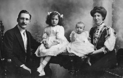 Family Portrait, c1900s-c1910s by Unbekannt