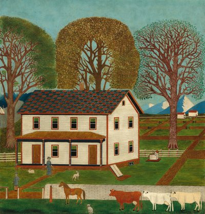 Farmhouse in Mahantango Valley by Unbekannt