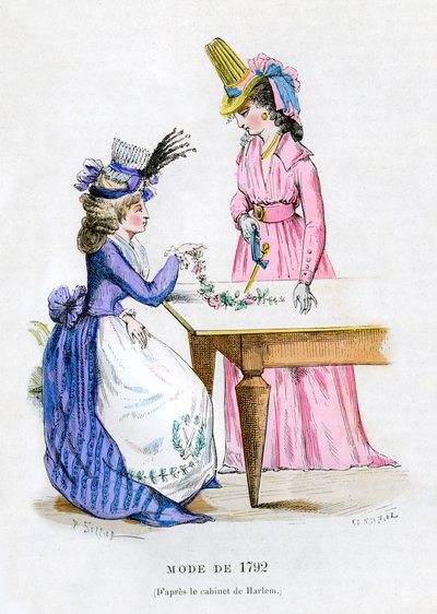 Fashion of 1792 by Unbekannt