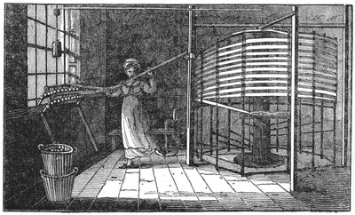 Female silk worker, Spitalfields, London by Unbekannt