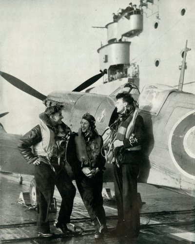 Fleet Air Arm Pilots by Unbekannt