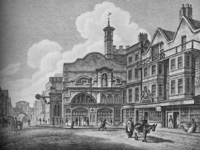 Fleet Street in the Eighteenth Century, 1907 by Unbekannt