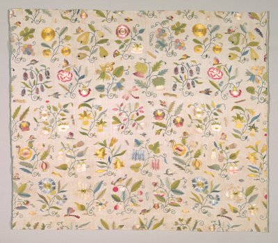 Floral Embroidery by Unbekannt