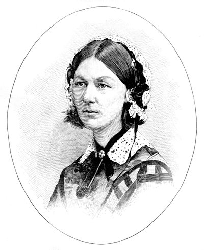 Florence Nightingale, British nurse by Unbekannt