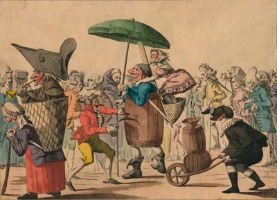 Folies De Carnaval, Late 18th-Early 19th Century by Unbekannt