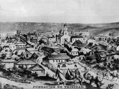 Foundation of Trinidad, 1534 by Unbekannt