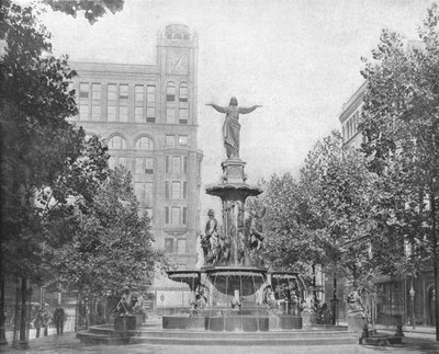 Fountain Square, Cincinnati, Ohio, USA by Unbekannt