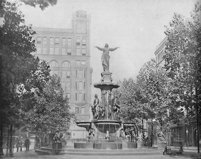 Fountain Square, Cincinnati, Ohio by Unbekannt