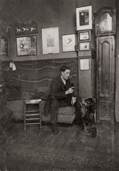 Francisque Poulbot, French cartoonist and illustrator, 1909 by Unbekannt