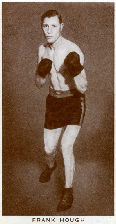 Frank Hough, British Boxer by Unbekannt