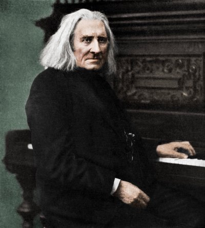 Franz Liszt, Hungarian Pianist and Composer by Unbekannt
