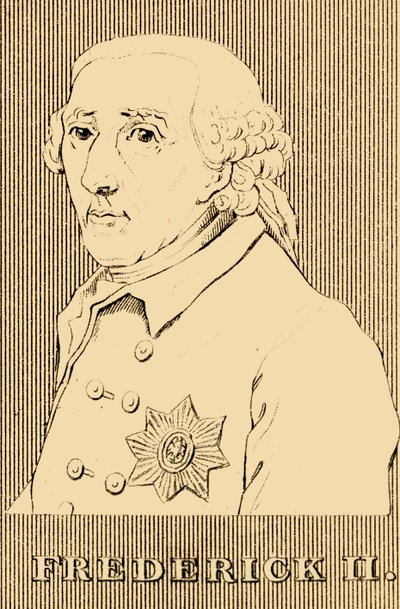 Frederick II, 1712-1786, 1830 by Unbekannt