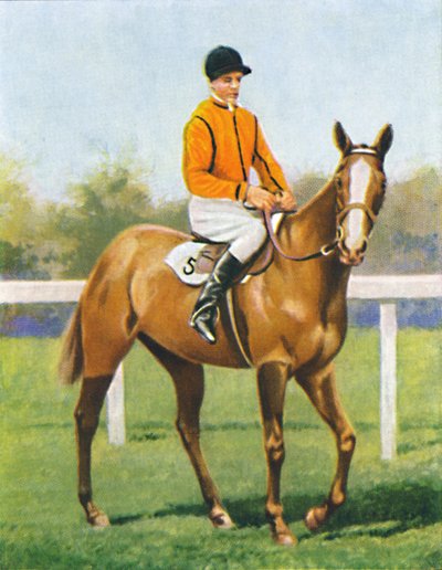 Free Fare, Jockey: B. Hobbs by Unbekannt