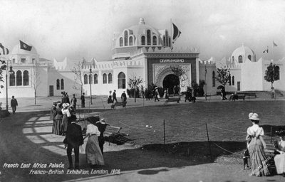 French East Africa Palace, Franco-British Exhibition, London by Unbekannt