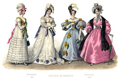 French costume: Restoration by Unbekannt
