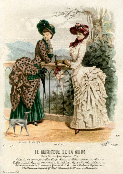 French Fashions of the 19th Century by Unbekannt