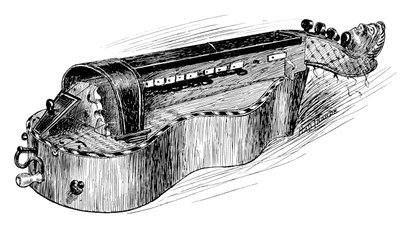 French Hurdy-Gurdy or Vielle, c1750 by Unbekannt