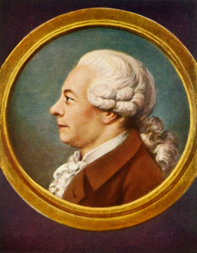 Friedrich Gottlieb Klopstock by Unbekannt
