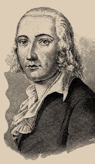 Friedrich Hölderlin by Unbekannt