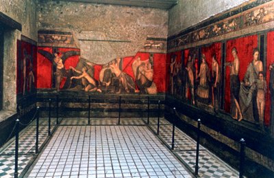 Frieze of the Villa of the Mysteries, Pompeii by Unbekannt