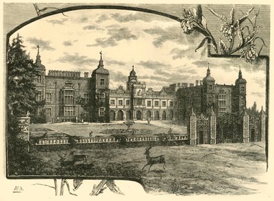 Front of Hatfield House, 1898 by Unbekannt