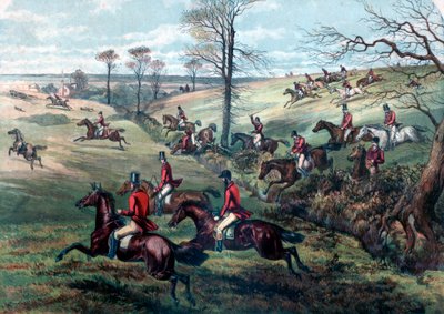 Full Cry, Fox Hunting by Unbekannt