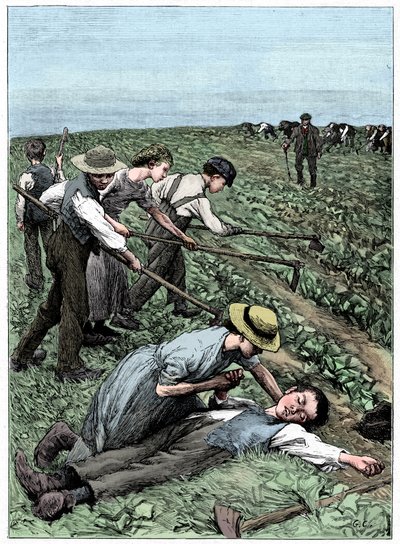 Gang system of child labour by Unbekannt