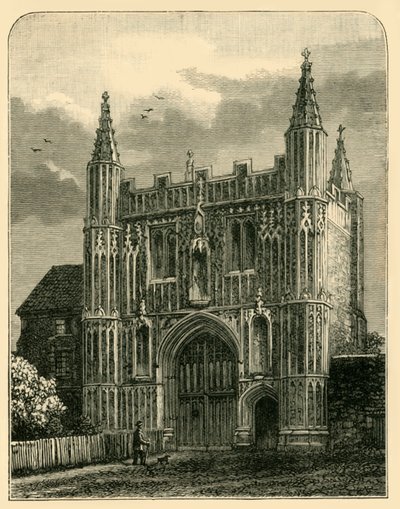 Gate of St. Johns Abbey by Unbekannt