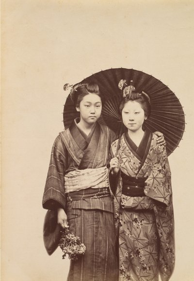 Geisha Girls, ca. 1880 by Unbekannt