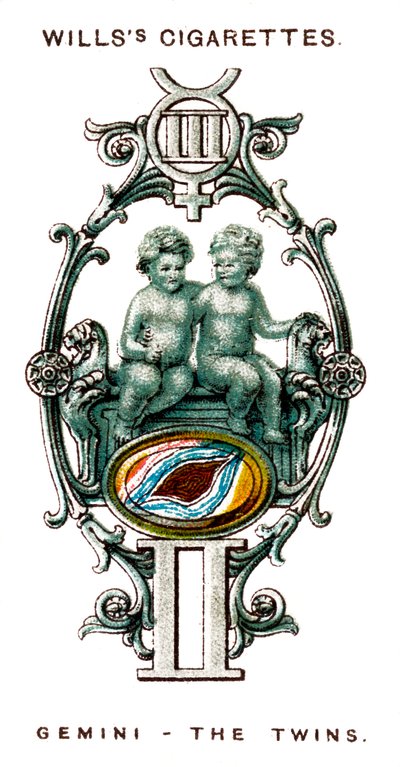 Gemini, The Twins, 1923 by Unbekannt