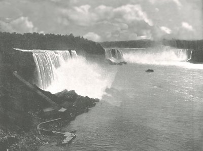 General View of Niagara Falls, 1895 by Unbekannt