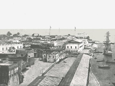 General View of the Capital, Zanzibar by Unbekannt