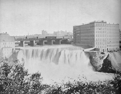 Genesee Falls, Rochester, N.Y., c1897 by Unbekannt