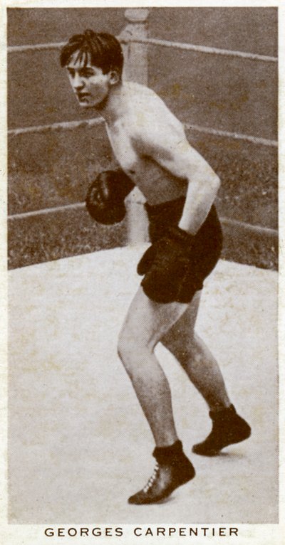 Georges Carpentier, French boxer by Unbekannt