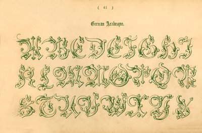 German Arabesque by Unbekannt