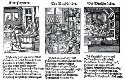 German Book Manufacture in the 16th Century by Unbekannt