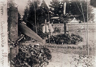 German cemetery, c. 1914-c. 1918 by Unbekannt