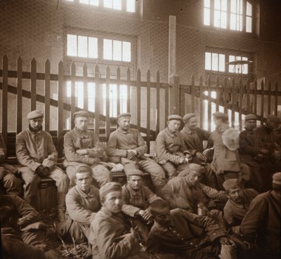 German prisoners of war by Unbekannt
