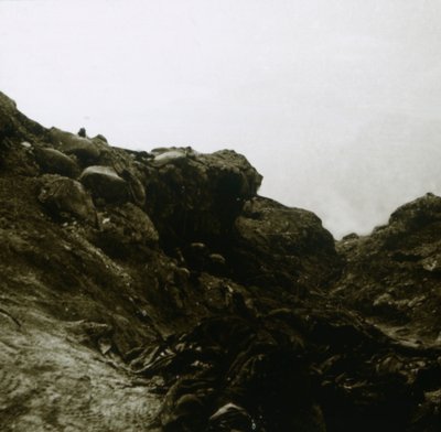 German Trench, Combles, Northern France by Unbekannt