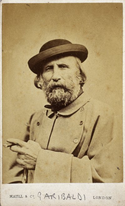 Giuseppe Garibaldi, Italian revolutionary by Unbekannt