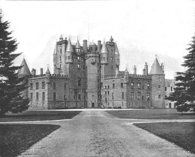 Glamis Castle, Forfar, Scotland, 1894 by Unbekannt
