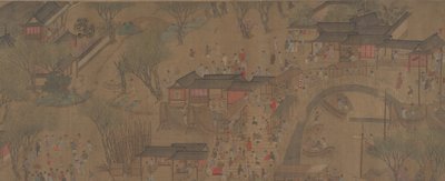 Going Upriver on the Qingming Festival by Unbekannt