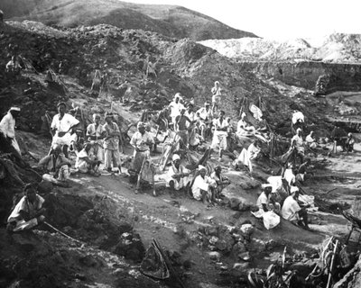 Gold Mine, Korea, c1900 by Unbekannt