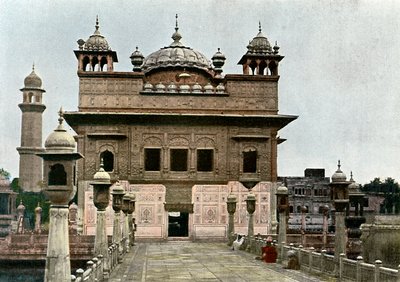 Golden Temple, Amritsar, Punjab, India, c1890 by Unbekannt