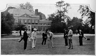 Golf at the Ranelagh Club, London by Unbekannt
