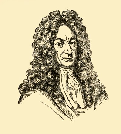Gottfried Wilhelm Leibniz by Unbekannt