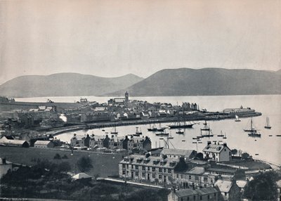 Gourock - The Town and the Harbour, 1895 by Unbekannt