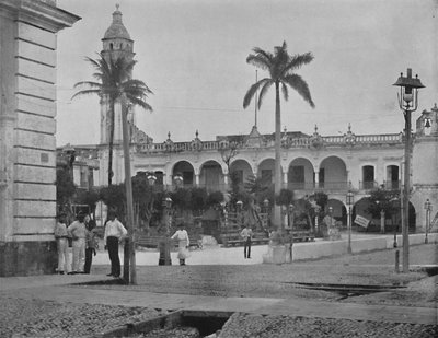 Governors Palace, Vera Cruz, Mexico, c1897 by Unbekannt