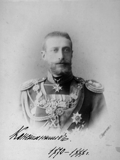 Grand Duke Constantine Constantinovich of Russia by Unbekannt
